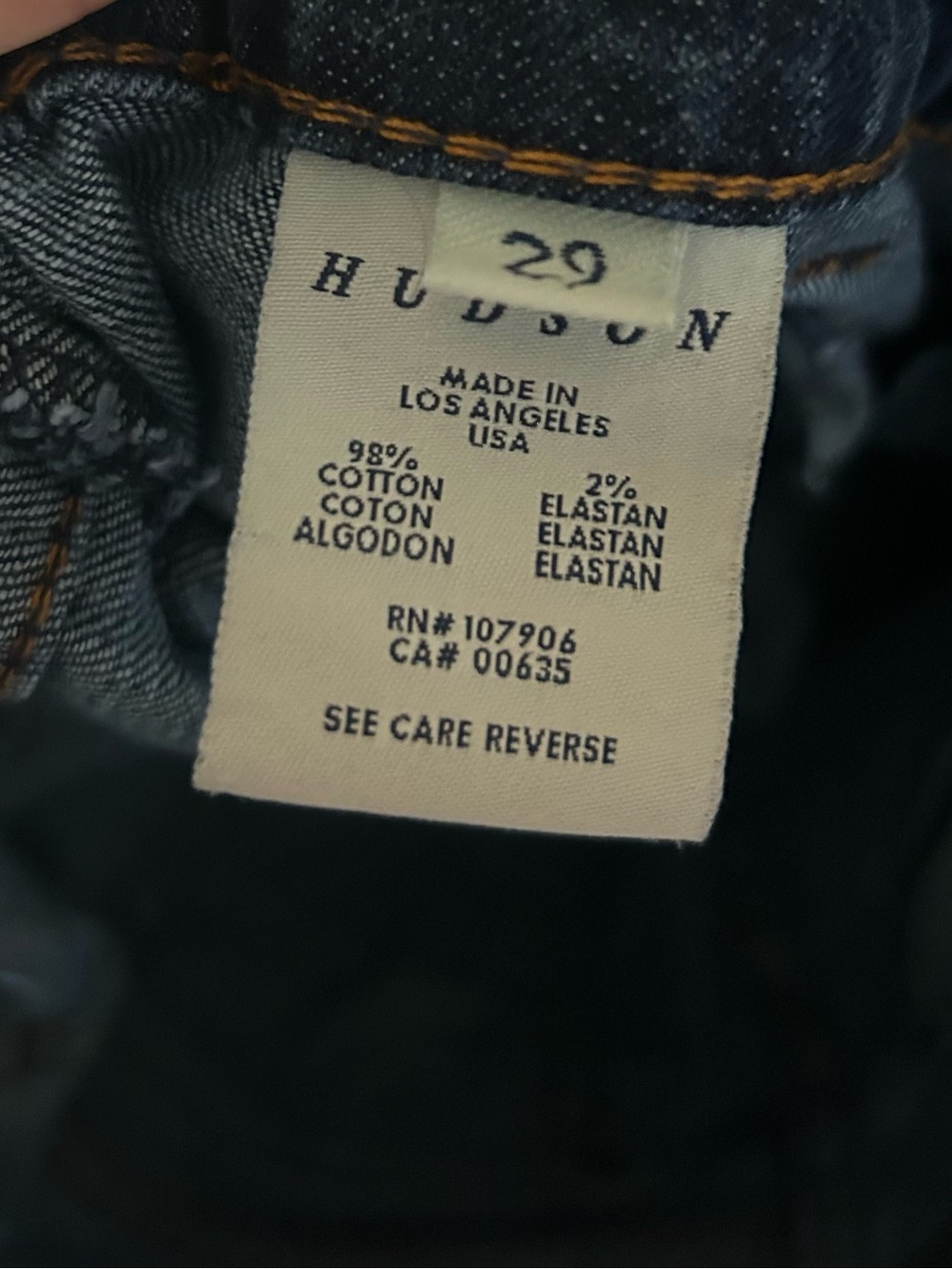 VINTAGE HUDSON mid rise Wide-Leg Jeans - Picture 5 of 5